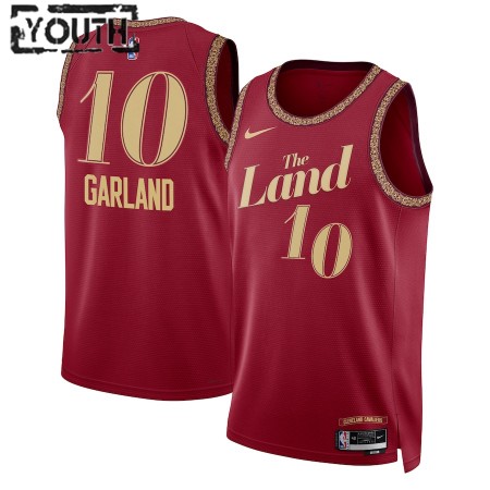 Cleveland Cavaliers Darius Garland Nike 2023-24 City Edition Lasten Pelipaidat Swingman